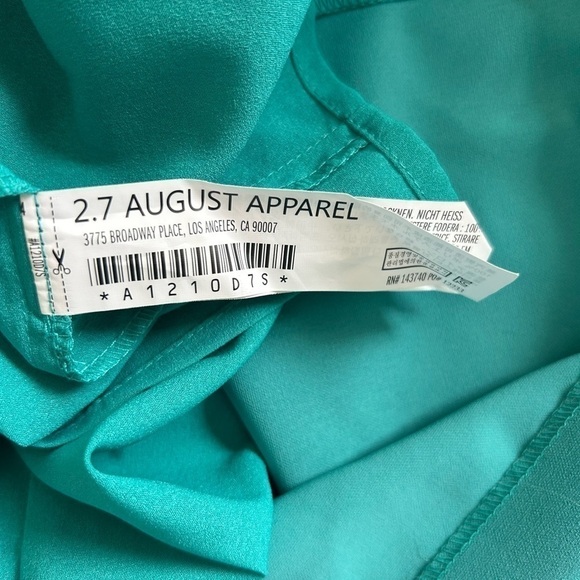 Anthropologie Endless Rose Ruffle Off The Shoulder Mini Dress Size xs Te… - Picture 7 of 11